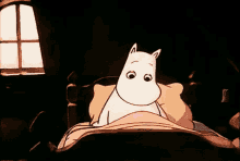 眠い　ムーミン GIF - Jpsleepy Moomin GIFs