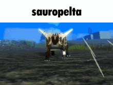 Sauropelta Dinosaur GIF - Sauropelta Dinosaur Dinosaur Arcade GIFs