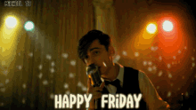 Happy Friday Aidan Gallagher GIF - Happy Friday Aidan Gallagher GIFs