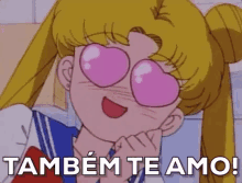 Também Te Amo / Corações / Sailor Moon GIF