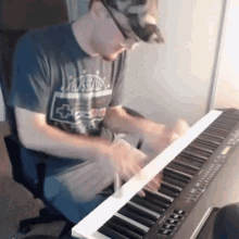 Pianist Kyle Landry GIF - Pianist Kyle Landry Kyle Landry Piano GIFs
