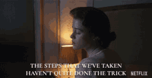 The Steps That Weve Taken Havent Quite Done The Trick Claire Foy GIF - The Steps That Weve Taken Havent Quite Done The Trick Claire Foy Queen Elizabeth Ii GIFs