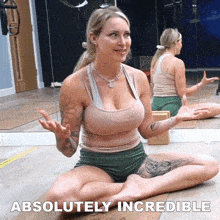Absolutely Incredible Tracy Kiss GIF - Absolutely Incredible Tracy Kiss Completely Remarkable GIFs