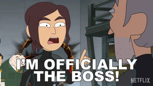 Im Officially The Boss Reagan Ridley GIF - Im Officially The Boss Reagan Ridley Inside Job - Discover & Share GIFs Im Officially The Boss Reagan Ridley GIF - Im Officially The Boss Reagan Ridley Inside Job - Discover & Share GIFs