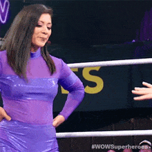 Clapping Stephy Slays GIF - Clapping Stephy Slays Wow Women Of Wrestling GIFs