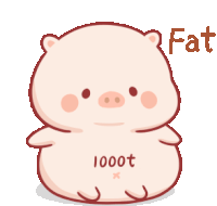 Pig Fat Sticker - Pig Fat Stickers