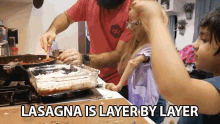 Lasagna Layer By Layer GIF