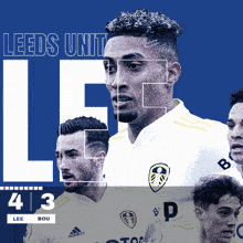 Leeds United (4) Vs. A.F.C. Bournemouth (3) Second Half GIF - Soccer Epl English Premier League GIFs