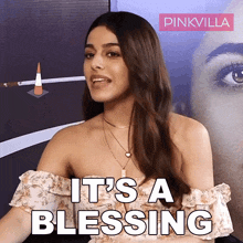 It'S A Blessing Alaya F GIF - It'S A Blessing Alaya F Pinkvilla GIFs