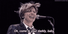 come to me david bowie come to you daddy singing performance