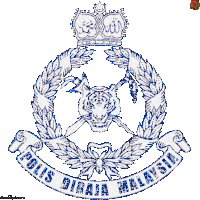 Polis Pdrm Sticker - Polis Pdrm Polis Diraja Malaysia Stickers