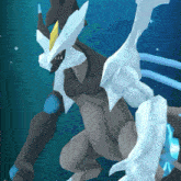 a cartoon drawing of a monster with ice arms and legs