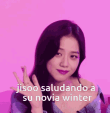Jisoojisoo Winter Y Jisoo GIF - Jisoojisoo Winter Y Jisoo Jisoo Novia GIFs