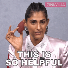 This Is So Helpful Kubbra Sait GIF - This Is So Helpful Kubbra Sait Pinkvilla GIFs