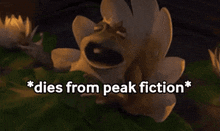 Dies From Peak Fiction Meme GIF - Dies From Peak Fiction Peak Fiction Meme GIFs