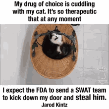 Cuddling Cat GIF - Cuddling Cat Drug GIFs
