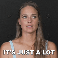 It'S Just A Lot Laurel Stucky GIF - It'S Just A Lot Laurel Stucky The Challenge World Championship GIFs