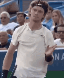 Andrey Rublev Quit It GIF - Andrey Rublev Quit It Shut Up GIFs