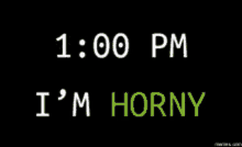 hours horny