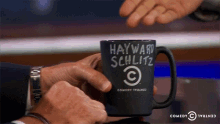 Coffee Mug Hayward Schlitz GIF - Coffee Mug Hayward Schlitz Mug GIFs