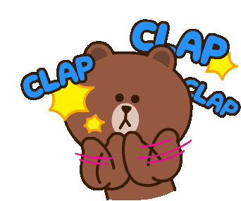 Clapping Clap Clap Sticker - Clapping Clap Clap Brown Stickers