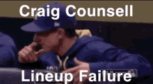 Craig Counsell Baseball Player GIF - Craig Counsell Baseball