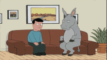 Family Guy Donkey GIF - Family Guy Donkey Kevin Bacon GIFs
