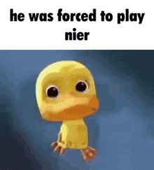 he was forced to play nier nier nier replicant nier automata suffering