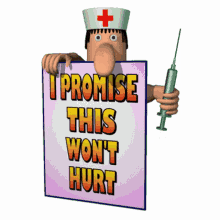 It Wont Hurt Promise GIF - It Wont Hurt Promise Nurse GIFs