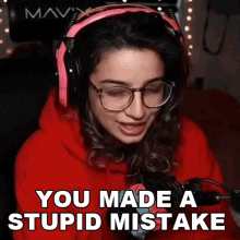 You Made A Stupid Mistake Melissa GIF - You Made A Stupid Mistake Melissa Nufo GIFs