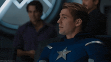 a man in a captain america costume says " i understood that "