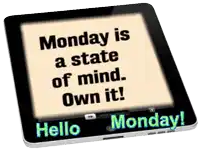 It'S Monday Sticker