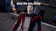 No More Heroes What The Dog Doin GIF - No More Heroes What The Dog Doin What The Dog Doing GIFs