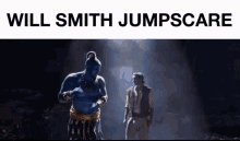 Will Smith Jumpscare Aladdin GIF