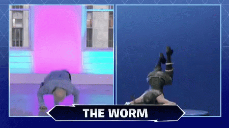 The Worm fortnite dance