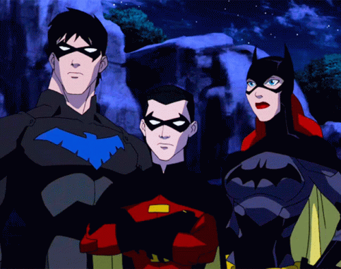 Nightwing Batgirl GIF - Nightwing Batgirl Robin - Discover & Share GIFs