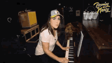 Jessica Vosk Vosk GIF - Jessica Vosk Vosk Piano GIFs