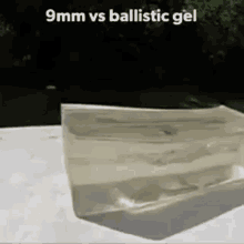 Ballistic Ballistic Gel GIF - Ballistic Ballistic Gel 9mm GIFs