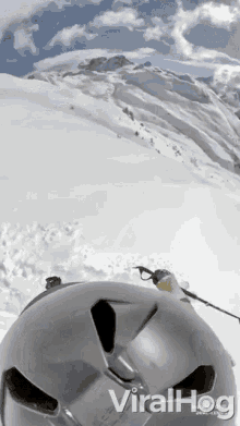 Skiing Viralhog GIF - Skiing Viralhog On The Mountains GIFs