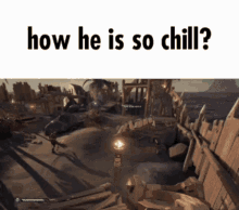 How He Is So Chill Chill GIF - How He Is So Chill Chill Sea Of Thieves GIFs