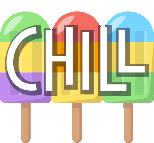 Chill Summer Fun Sticker - Chill Summer Fun Joypixels Stickers