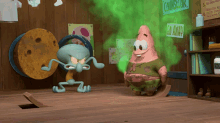 Get Outta Here Squidward Tentacles GIF - Get Outta Here Squidward Tentacles Patrick Star GIFs