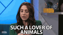Such A Lover Of Animals Animal Lover GIF - Such A Lover Of Animals Animal Lover Pet Lover GIFs