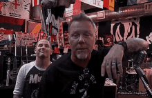 Metallica James Hetfield GIF - Metallica James Hetfield Corey Taylor GIFs