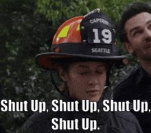 Station 19 Andy Herrera GIF - Station 19 Andy Herrera Shut Up GIFs