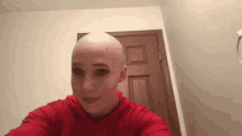 Headshave Bald Girl GIF - Headshave Bald Girl Bald Woman GIFs