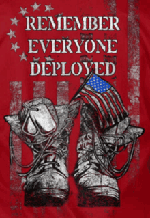 Remember Everyone Deployed Freedom GIF - Remember Everyone Deployed Freedom Red Shirt Friday GIFs