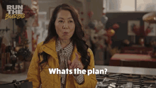 Whats The Plan Linh GIF - Whats The Plan Linh Run The Burbs GIFs