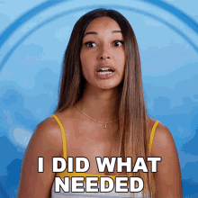 I Did What Needed To Be Done Alisa Shah GIF