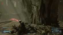 a screenshot of a video game with a red circle around a person